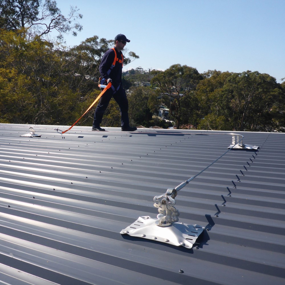 Línea de vida horizontal